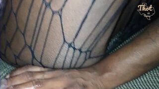 Black Lady Creamy Close up Tag Team taking Turns first Stud