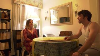 stepmom is leaving her boy and lets stepson have sex with her