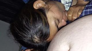 Chinese Oral sex Queen ORAL SEX and Humongous Spunk Load