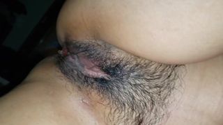 Thai Oral sex QUeen Used Spunk Filled Cunt From Her Bf, Hubby makes Her Lick His Hairy Dong