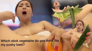 Which stick vegetable do you think fits my pushy best?