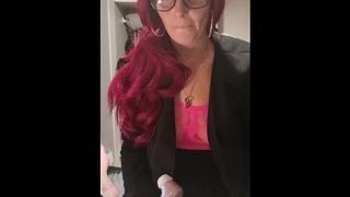 Red-head mommy getting rear-end nailed