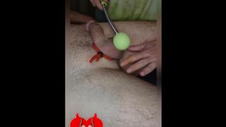 120 [HARD HITS] to ebony and blue balls. What should happen next to slaves balls??