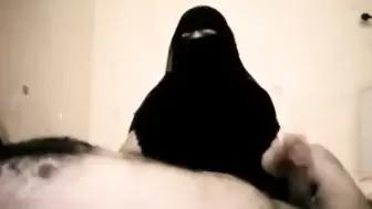 Arab Saudi Mom Fucks by her Sons Friend