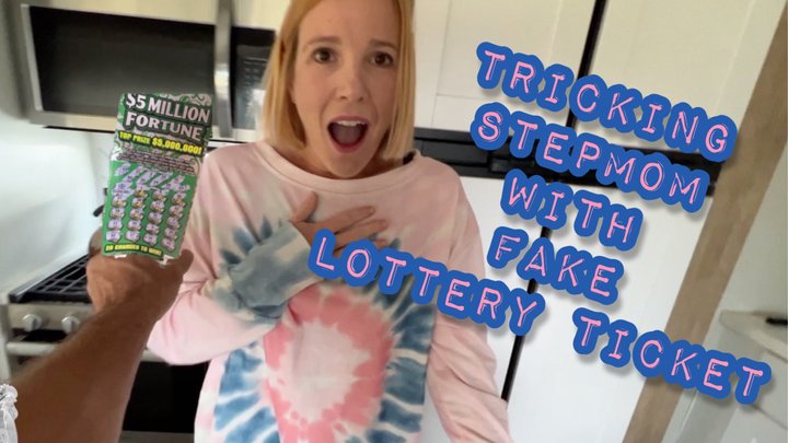 Tricking Stepmom with Fake Lottery Ticket - Jane Cane