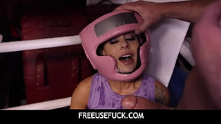 FreeUseFuck - FreeUse Hoes Slammed By Coach While Boxing - Summer Vixen, Gia Dibella