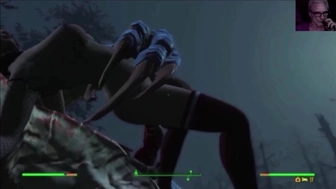 Fallout four Far Harbor Mission Foiled by Horny Monster Sex Addicts Humongous Wang Hard Rough Sex Climax