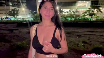 I found this busty Colombian skank and I left her snatch full of milk