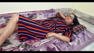 Older Indian MILF Bhabhi Taking Enormous Dong Screwed Hard In Missionary Position
