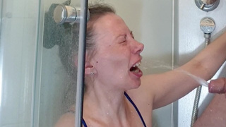 Toilet Chick accidentally piss swallow (Human toilet)