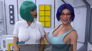 Stranded In Space #74 - Blue Haired Milf Want Threesome With Me & Cute Busty Doctor