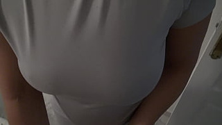 OMG !!!! I caught my 18 year cougar stepson masturbating with my slutty panties !!!!
