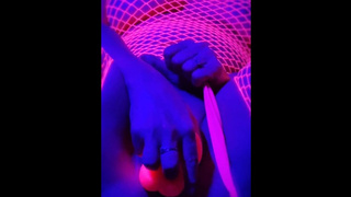 Milfy ZoomedIn - Cyberpunk 2024 Pink Dildo Glow Fuck