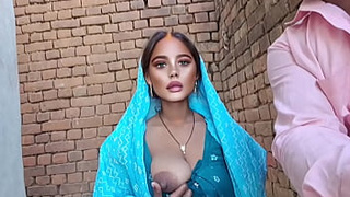 Indian Desi gigantic boob milf hard core