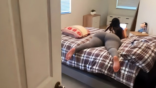 Dark Friday Horny StepSis And Stepbro Skip Thanksgiving Dinner To Fuck