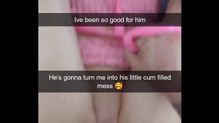 Cheating MILF Ex-wife Bred and Creampied On Snapchat Set of