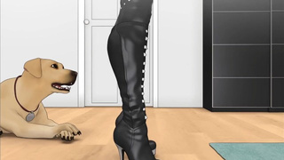 All sex scenes from the game - Divine Heel 0.two.three