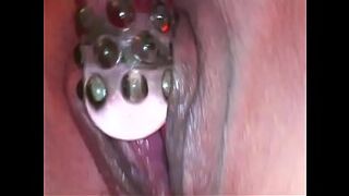 Amazing squirting wet orgasm in extreme close up view