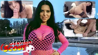 GERMAN SCOUT - REAL PORNSTAR KIRA QUEEN - PICKUP ROUGH CHOKE IN BERLIN - HUGE NATURAL HANGING BREASTS