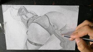 SEX PICTURE ART #7 - ROUGH SNATCH POUNDING